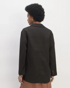 Everlane Jackets & Coats|Blazers*The Linen Double Breasted Blazer
