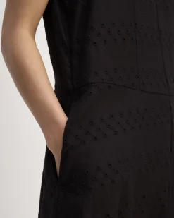 Everlane Dresses*The Linen Eyelet Maxi Dress