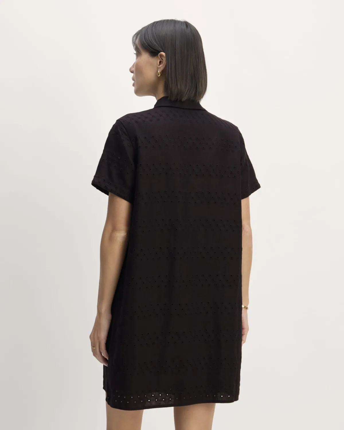 Everlane Dresses*The Linen Eyelet Shirtdress