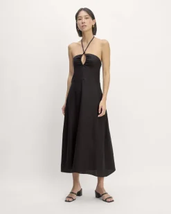 Everlane Dresses*The Linen Halter-Neck Dress