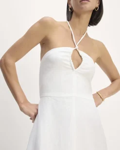 Everlane Dresses*The Linen Halter-Neck Dress