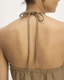 Everlane Dresses*The Linen Halter-Neck Dress