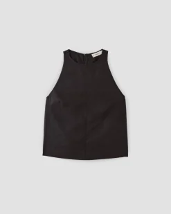 Everlane Tops*The Linen High-Neck Tank