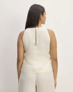 Everlane Tops*The Linen High-Neck Tank