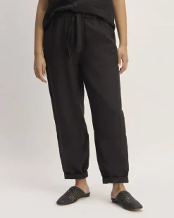 Everlane Pants|Pull-On Pants*The Linen Pull-On Barrel Pant