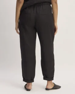 Everlane Pants|Pull-On Pants*The Linen Pull-On Barrel Pant