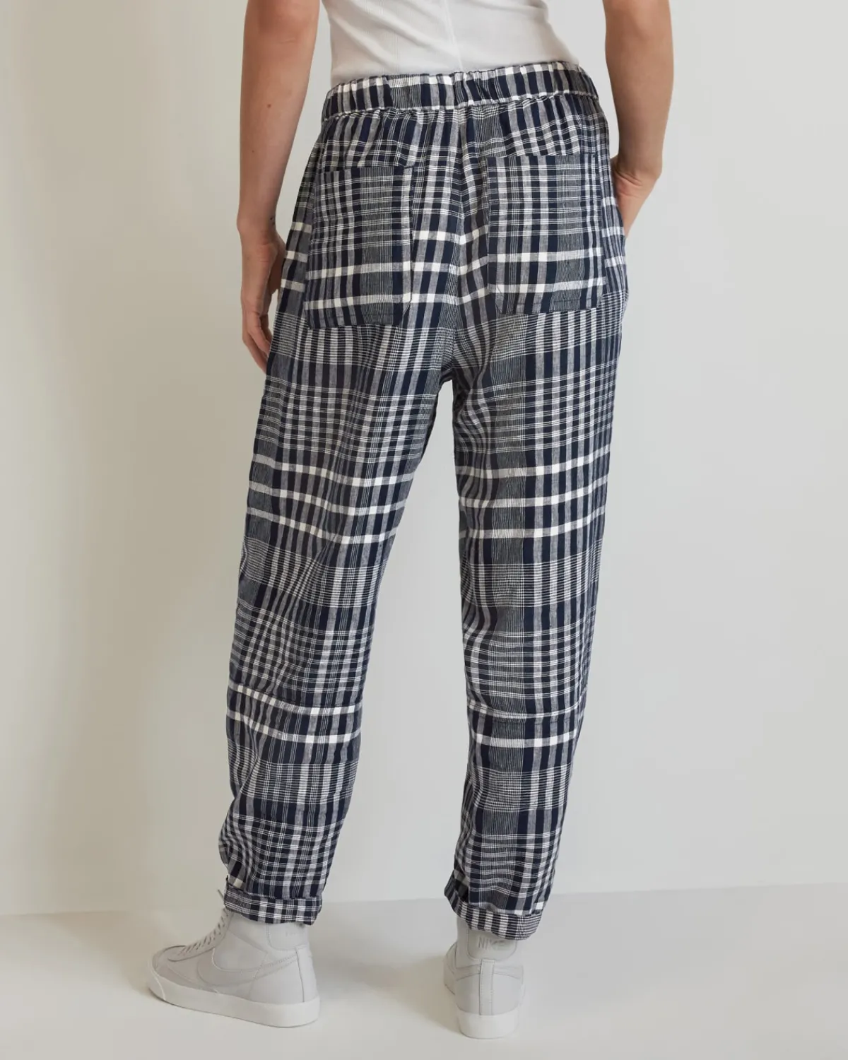 Everlane Pants|Pull-On Pants*The Linen Pull-On Barrel Pant