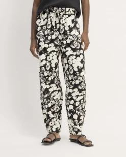Everlane Pants|Pull-On Pants*The Linen Pull-On Barrel Pant