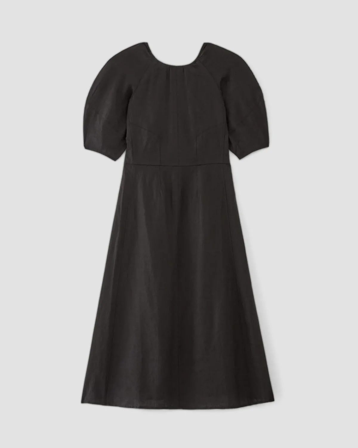 Everlane Dresses*The Linen Short-Sleeve Scoop Midi Dress