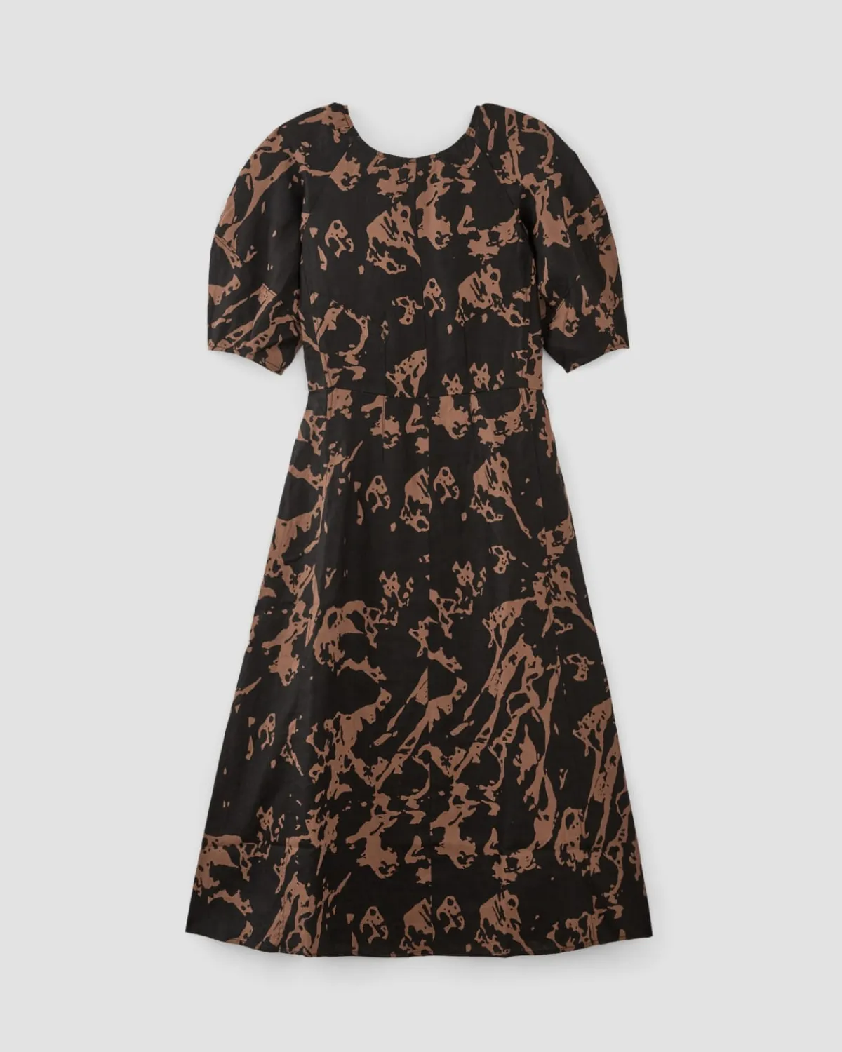 Everlane Dresses*The Linen Short-Sleeve Scoop Midi Dress