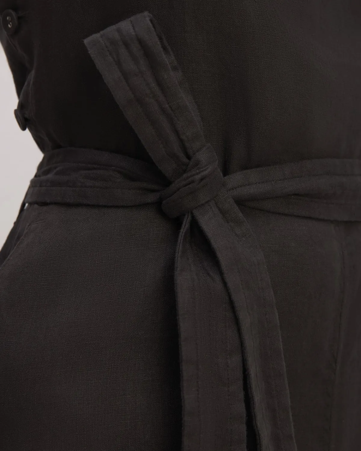 Everlane Dresses*The Linen Side-Button Jumpsuit