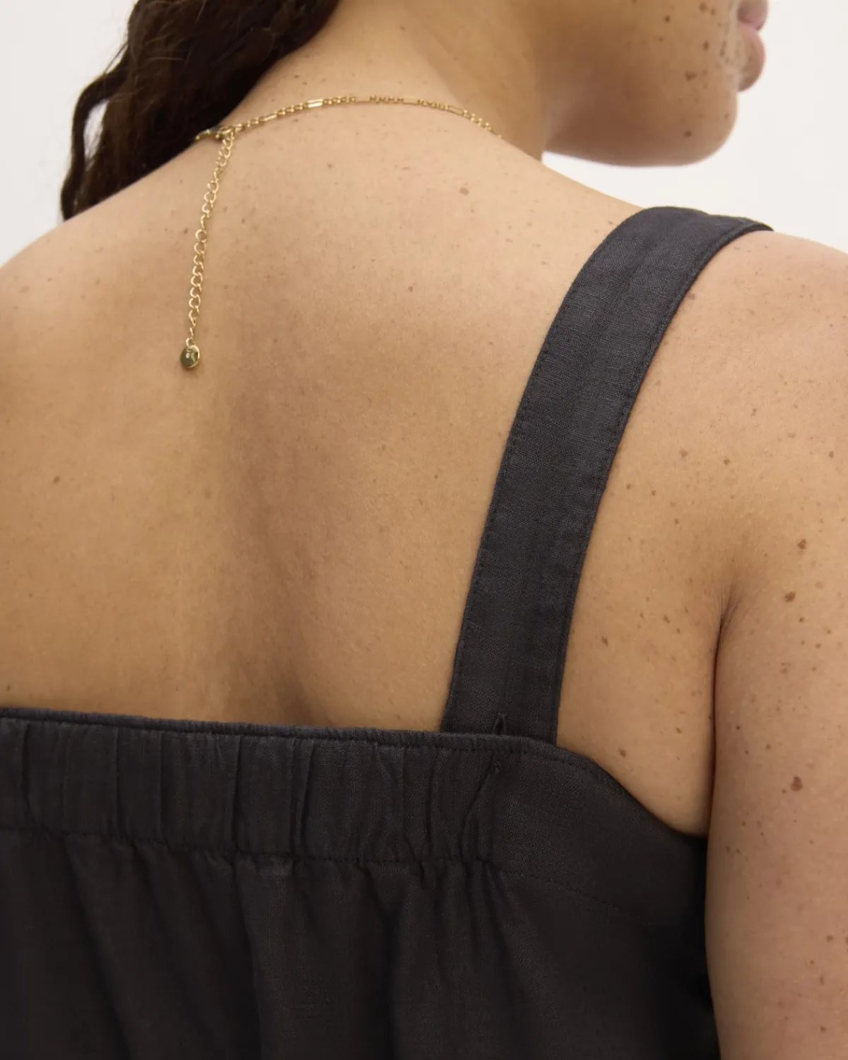Everlane Dresses*The Linen Side-Button Jumpsuit