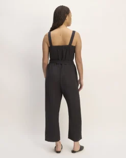 Everlane Dresses*The Linen Side-Button Jumpsuit