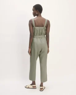 Everlane Dresses*The Linen Side-Button Jumpsuit