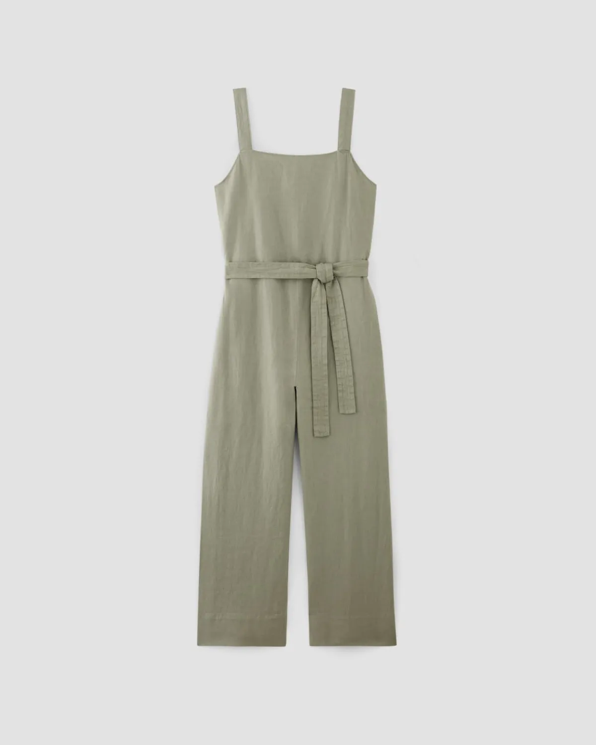 Everlane Dresses*The Linen Side-Button Jumpsuit
