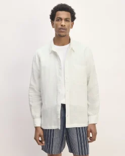 Everlane Shirts|Long Sleeve Shirts*The Linen Straight Hem Shirt