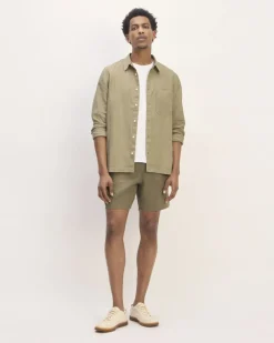 Everlane Shirts|Long Sleeve Shirts*The Linen Straight Hem Shirt