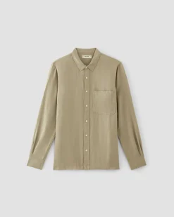 Everlane Shirts|Long Sleeve Shirts*The Linen Straight Hem Shirt