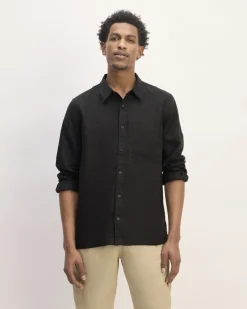 Everlane Shirts|Long Sleeve Shirts*The Linen Straight Hem Shirt