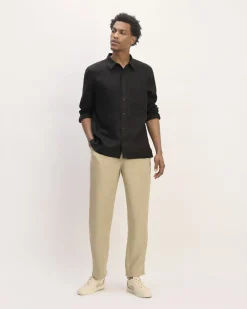 Everlane Shirts|Long Sleeve Shirts*The Linen Straight Hem Shirt