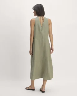 Everlane Dresses*The Linen V-Neck Maxi Dress