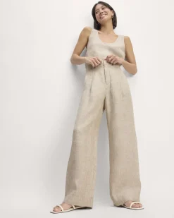 Everlane Pants|Wide-Leg Pants*The Linen Way-High® Drape Pant