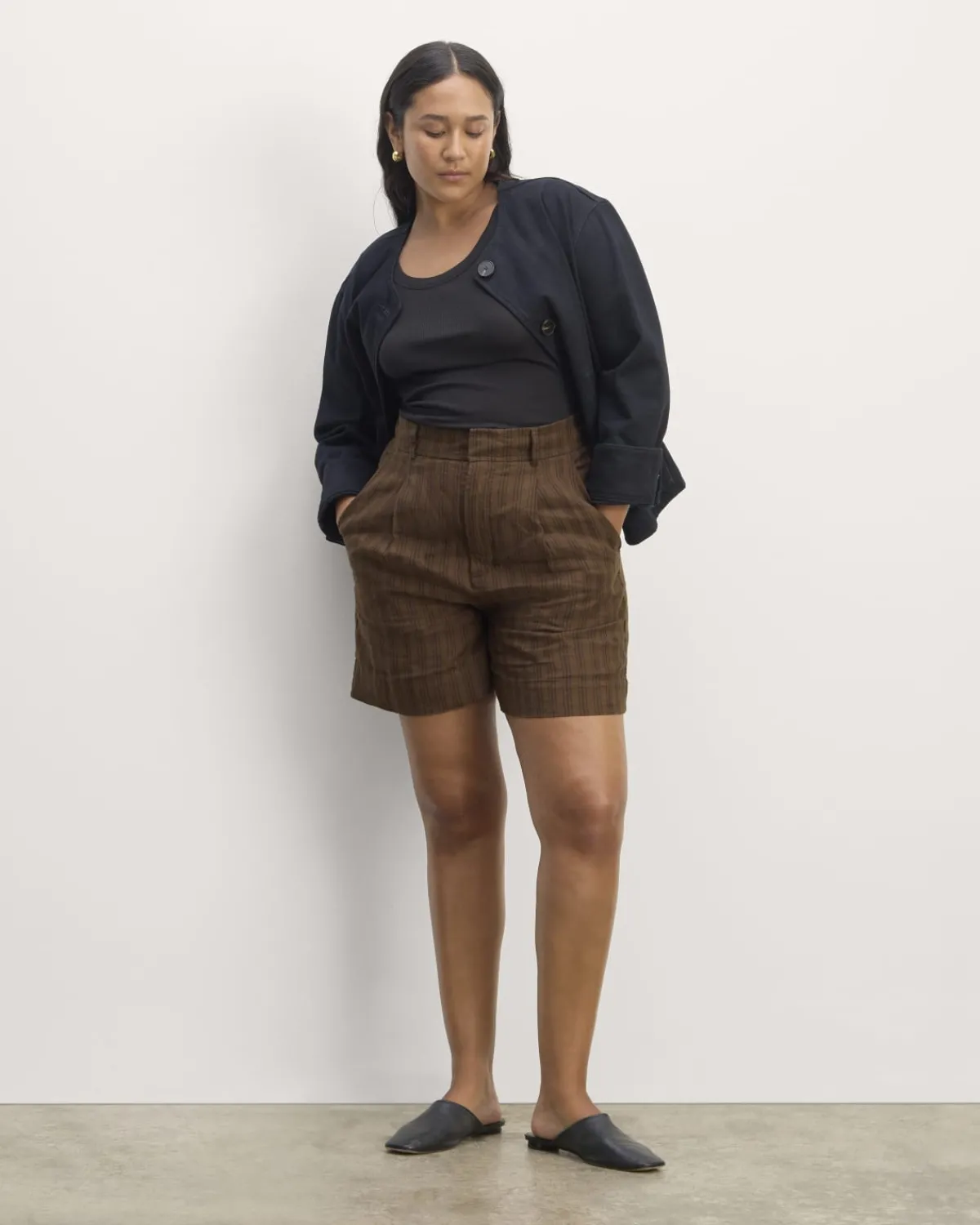 Everlane Shorts & Skirts*The Linen Way-High® Drape Short
