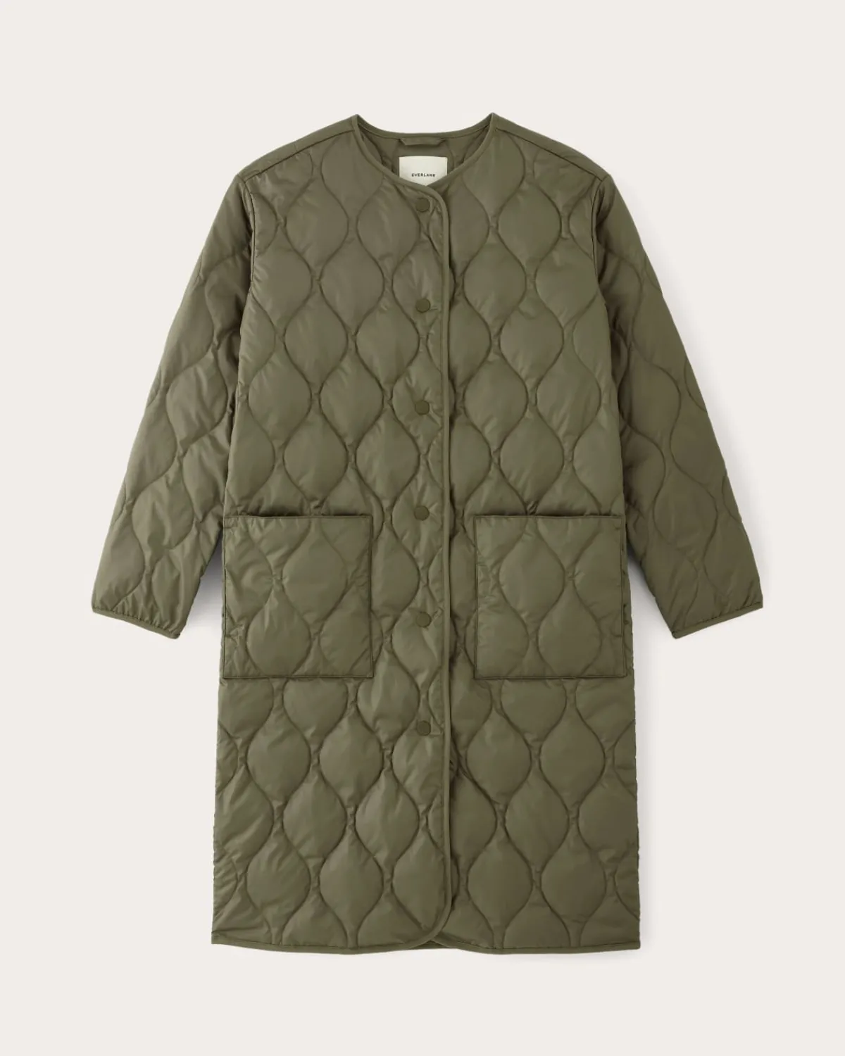 Everlane Jackets & Coats|Puffers & Quilted Jackets*The Long Quilted Liner