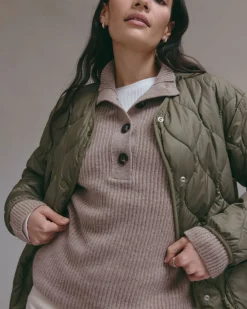 Everlane Jackets & Coats|Puffers & Quilted Jackets*The Long Quilted Liner