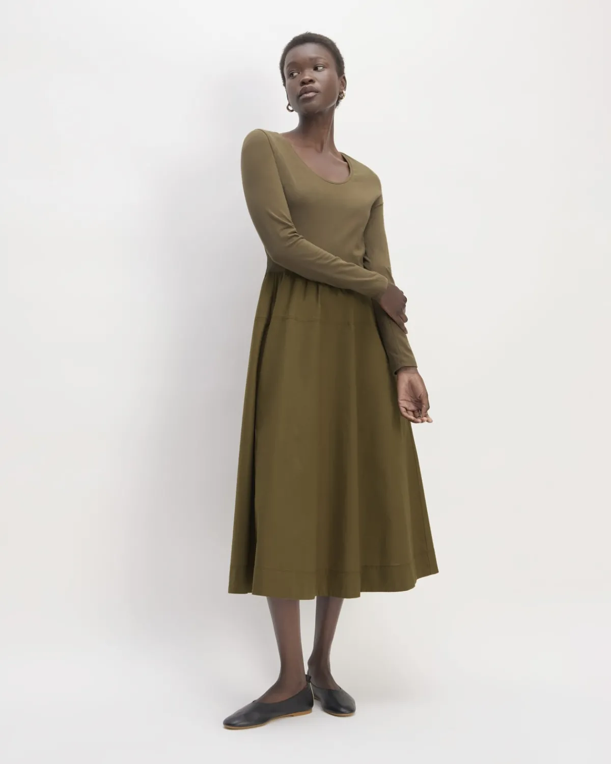Everlane Dresses*The Long-Sleeve Riviera Dress