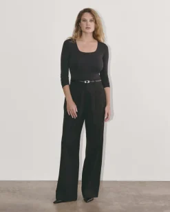 Everlane Bodysuits|Tees*The Long-Sleeve Supima® Square-Neck Bodysuit White