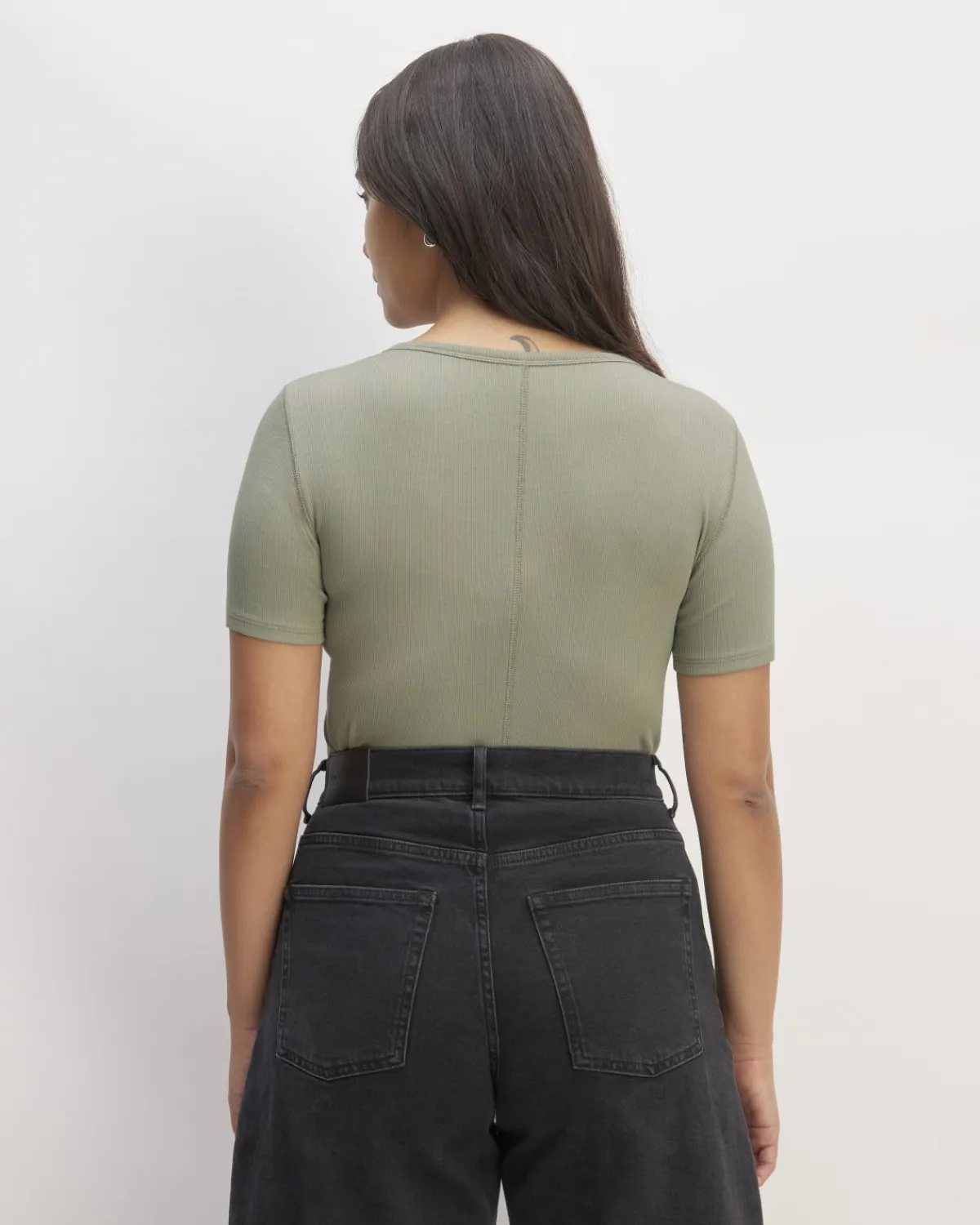 Everlane Tees|Short Sleeve Tees*The Luxe Rib Crew