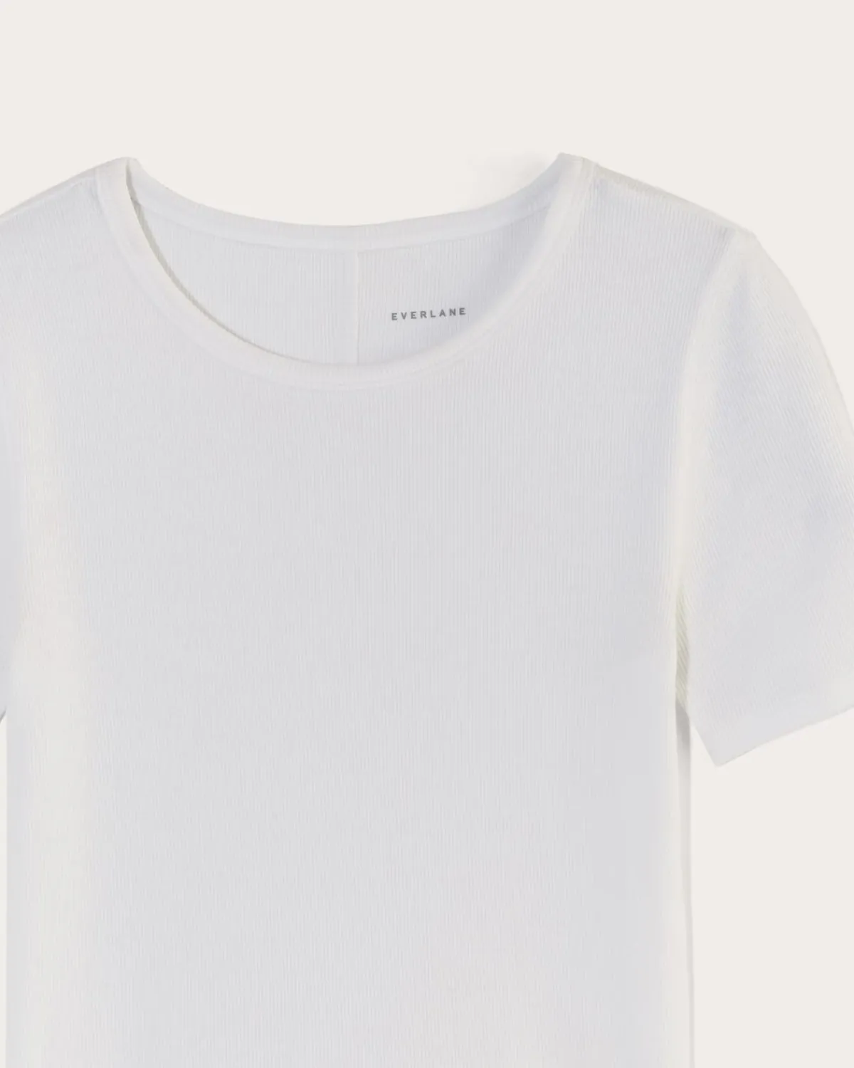 Everlane Tees|Short Sleeve Tees*The Luxe Rib Crew
