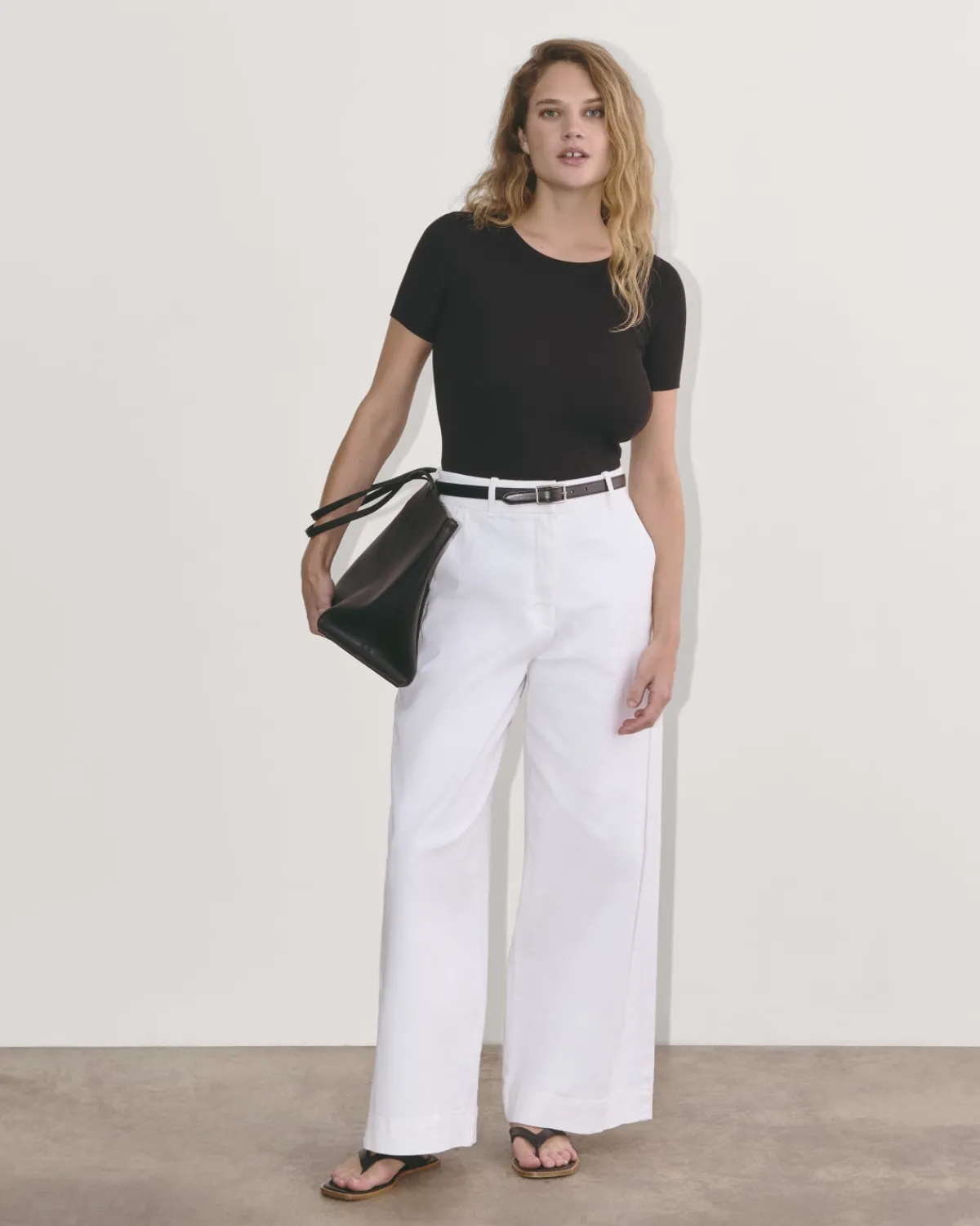 Everlane Tees|Short Sleeve Tees*The Luxe Rib Crew