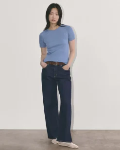 Everlane Tees|Short Sleeve Tees*The Luxe Rib Crew