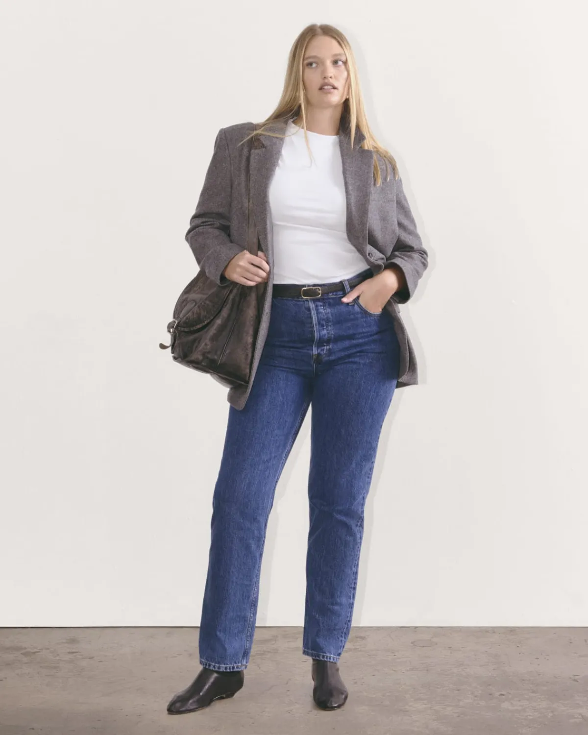 Everlane Tees|Tank Tops*The Luxe Rib Funnel-Neck Tank