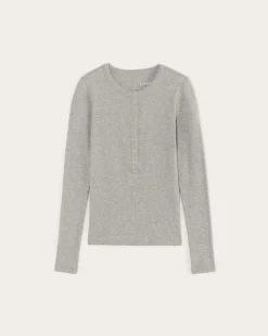 Everlane Tees|Long Sleeve Tees*The Luxe Rib Henley