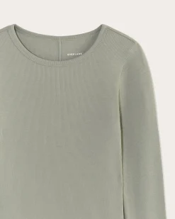 Everlane Tops|Tees*The Luxe Rib Long-Sleeve Crew