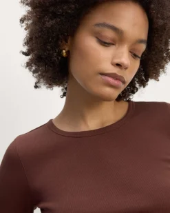 Everlane Tops|Tees*The Luxe Rib Long-Sleeve Crew