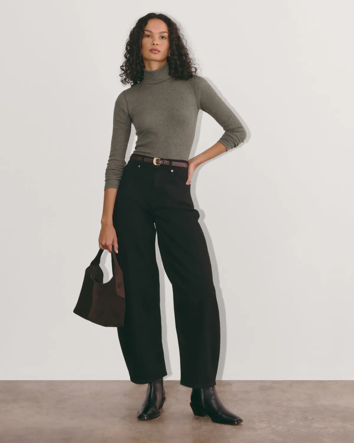 Everlane Tops|Tees*The Luxe Rib Turtleneck