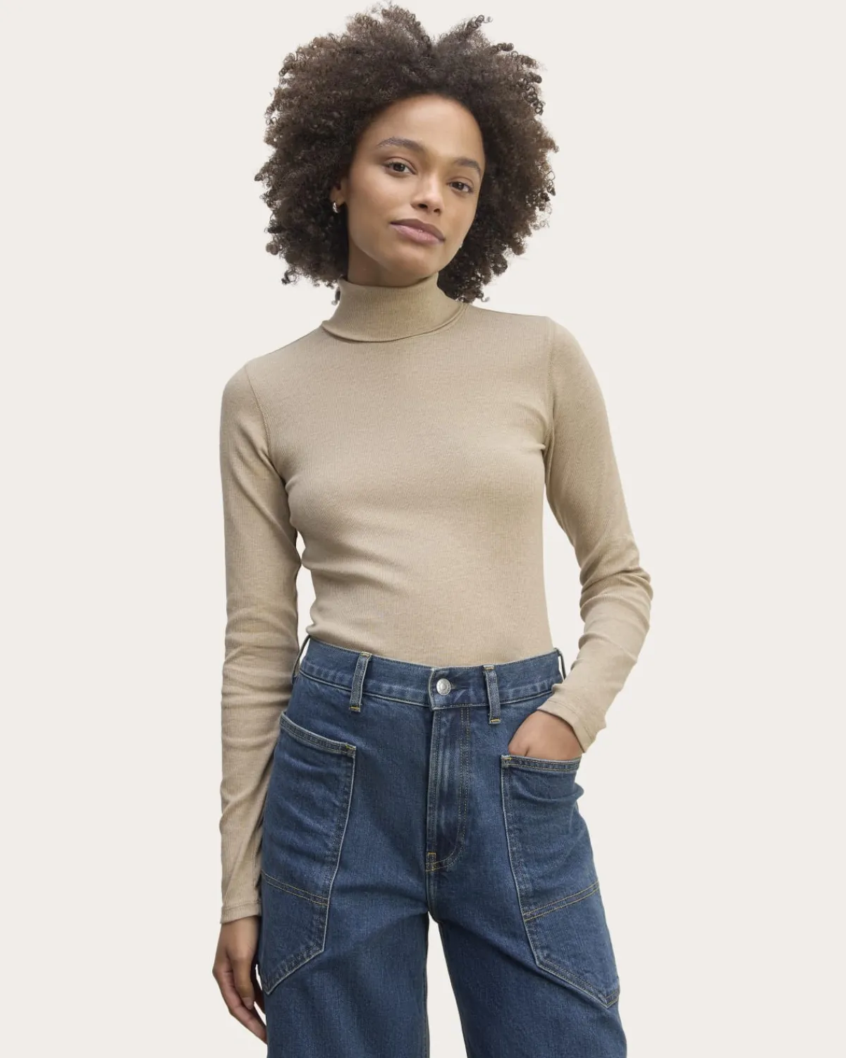 Everlane Tops|Tees*The Luxe Rib Turtleneck