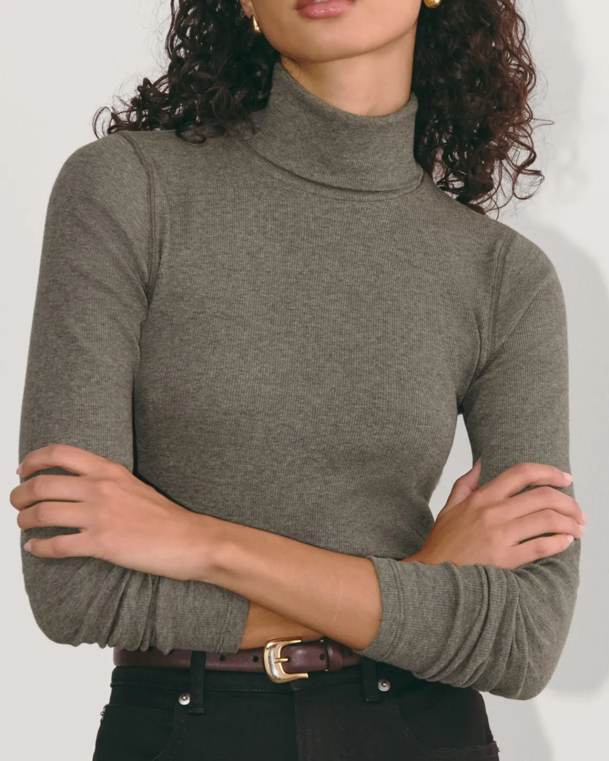 Everlane Tops|Tees*The Luxe Rib Turtleneck