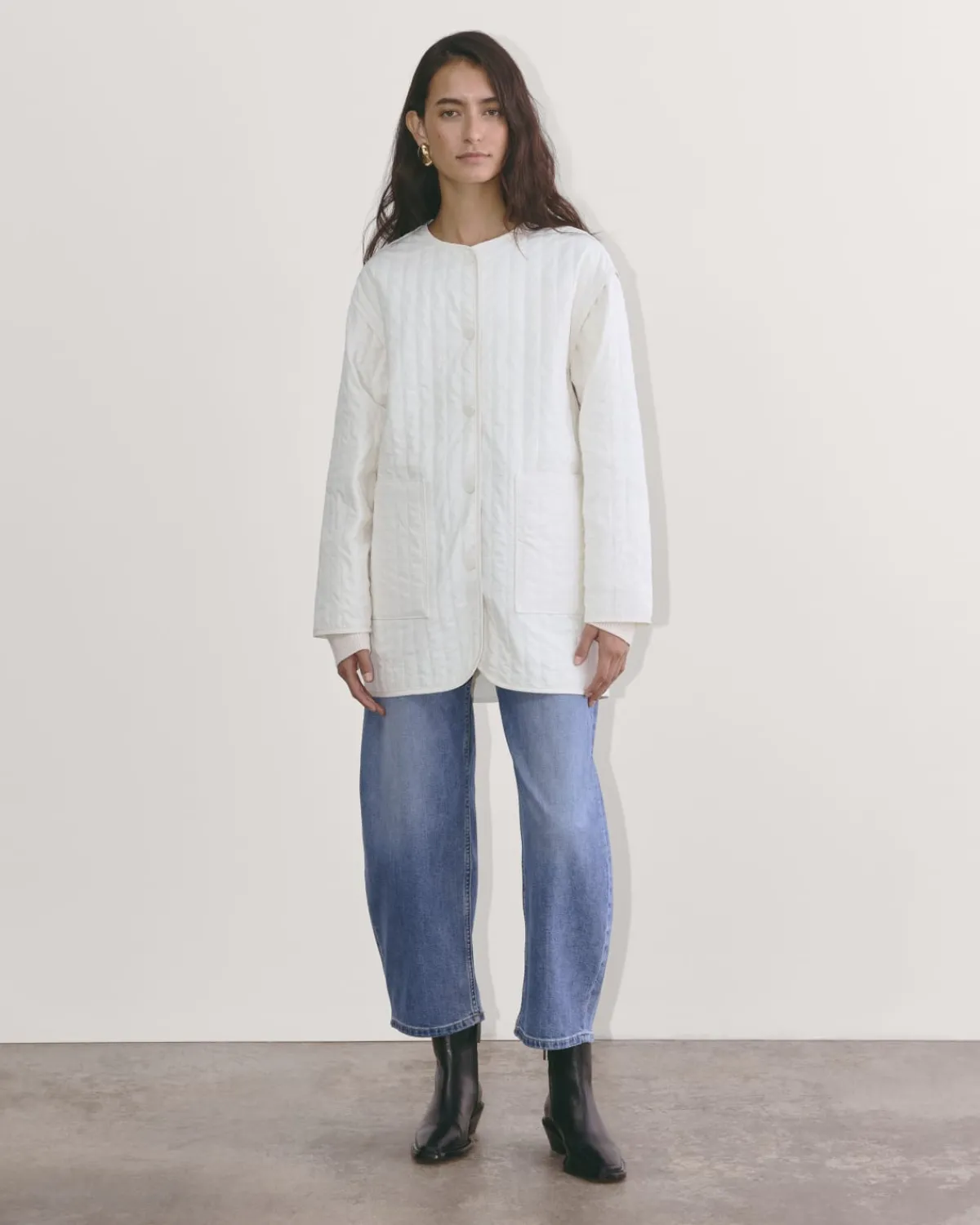 Everlane Jackets & Coats|Puffers & Quilted Jackets*The Midi Quilted Liner