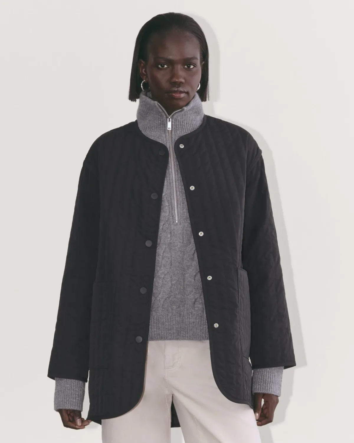Everlane Jackets & Coats|Puffers & Quilted Jackets*The Midi Quilted Liner