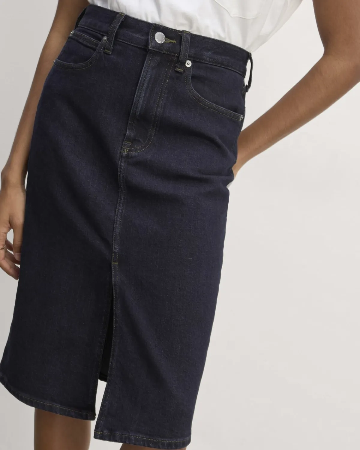 Everlane Shorts & Skirts|Jeans*The Mid-Way Skirt Deep Atlantic