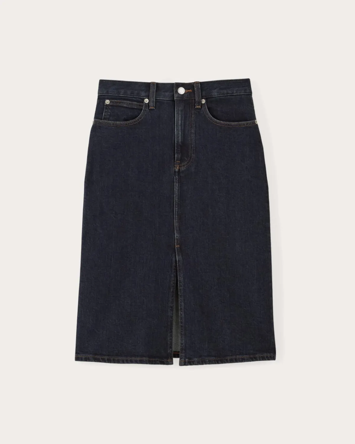 Everlane Shorts & Skirts|Jeans*The Mid-Way Skirt Deep Atlantic