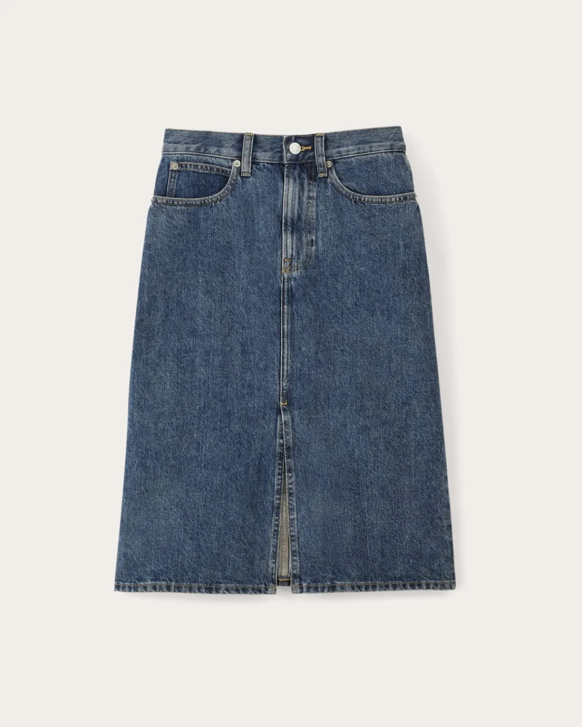Everlane Shorts & Skirts|Jeans*The Mid-Way Skirt Deep Atlantic