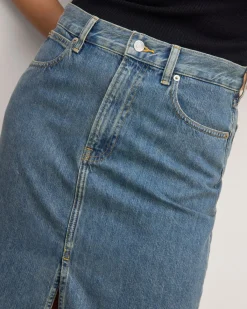 Everlane Shorts & Skirts|Jeans*The Mid-Way Skirt Deep Atlantic