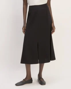 Everlane Shorts & Skirts|Jeans*The Mini Jacquard Stripe Slip Skirt Tumbled Black
