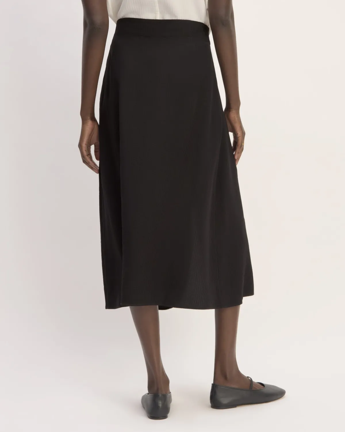 Everlane Shorts & Skirts|Jeans*The Mini Jacquard Stripe Slip Skirt Tumbled Black